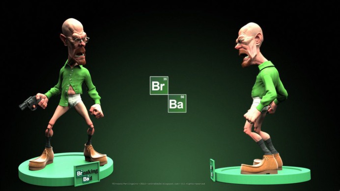 3D Walter White