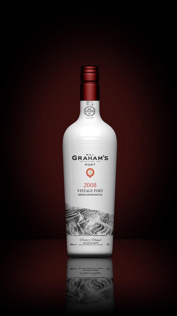 Grahams Port Bottle Concept Packaging #packaging #wine #bottle #render #3d #port