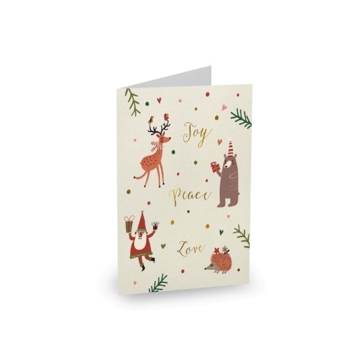 Never Too Old For Christmas - Christmas Cards #christmas #cards #christmascards #invitation #paperlust #paper #print #metallicsprints #desi