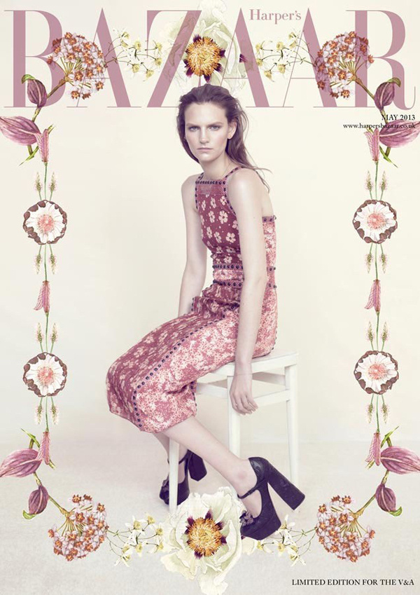 {fashion inspiration | collaboration : victoria and albert museum x harper's bazaar} #bazaar #harpers #poster