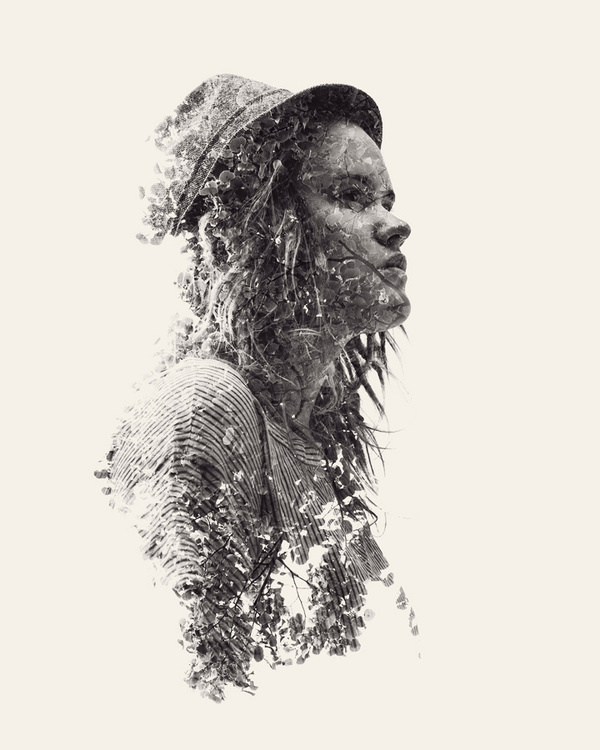 multiple exposure nature portraits by christoffer relander 03 #multiple #photography #exposure