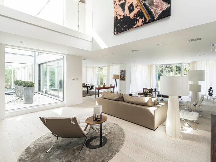Elegant and LightÂ InfusedÂ Fully Renovated Villa in BelgiumÂ #interior #modern #design #renovated #villa