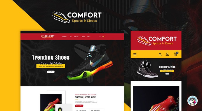 #Comfort - #Sports & #Shoes - #Prestashop #Responsive #Theme #eCommerce #Website #Design #Template