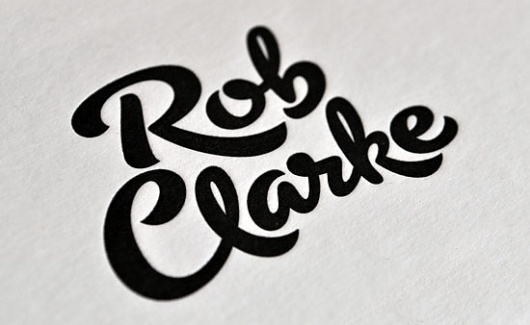 Latest - Rob Clarke Typography #lettering #custom #brush #typography