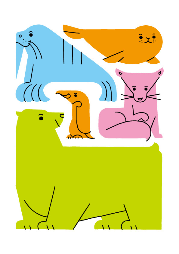 illustration, animals, shunsuke satake #illustration #animals