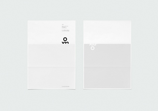 Sam Dallyn - OV12 - Identity #logo #identity #branding #stationery