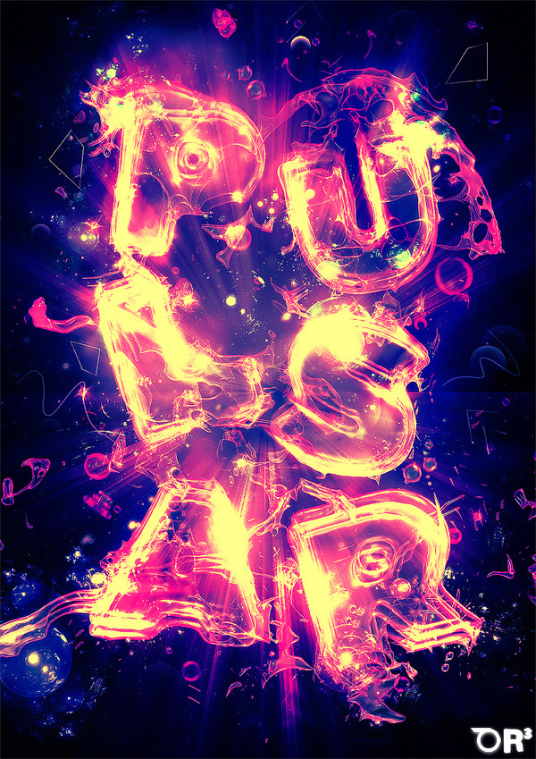 The Middle on Behance #type #3d