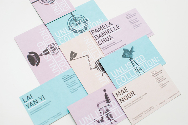 lovely stationery unlisted collection 1 #identity #branding #typography