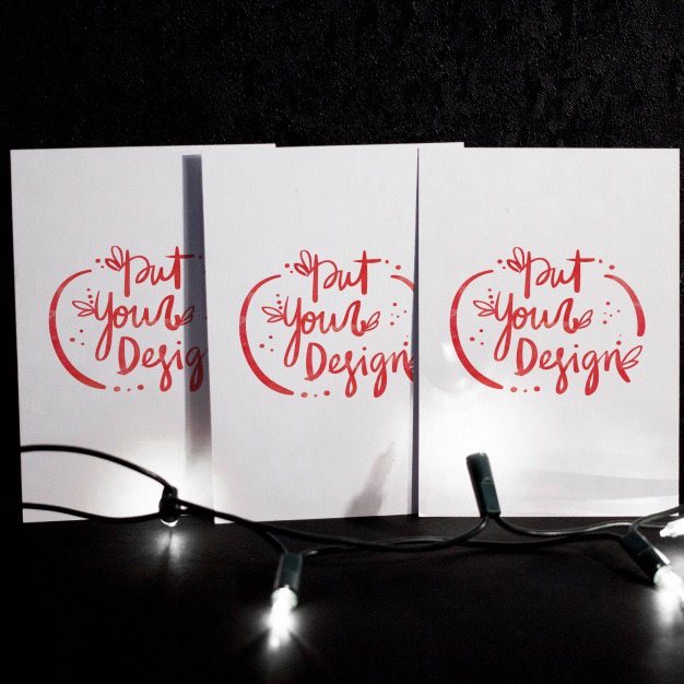 Greeting cards template design Free Psd. See more inspiration related to Mockup, Card, Design, Template, Web, Website, Mock up, Cards, Templates, Website template, Greeting card, Mockups, Up, Greeting, Web template, Realistic, Real, Web templates, Mock ups, Mock and Ups on Freepik.