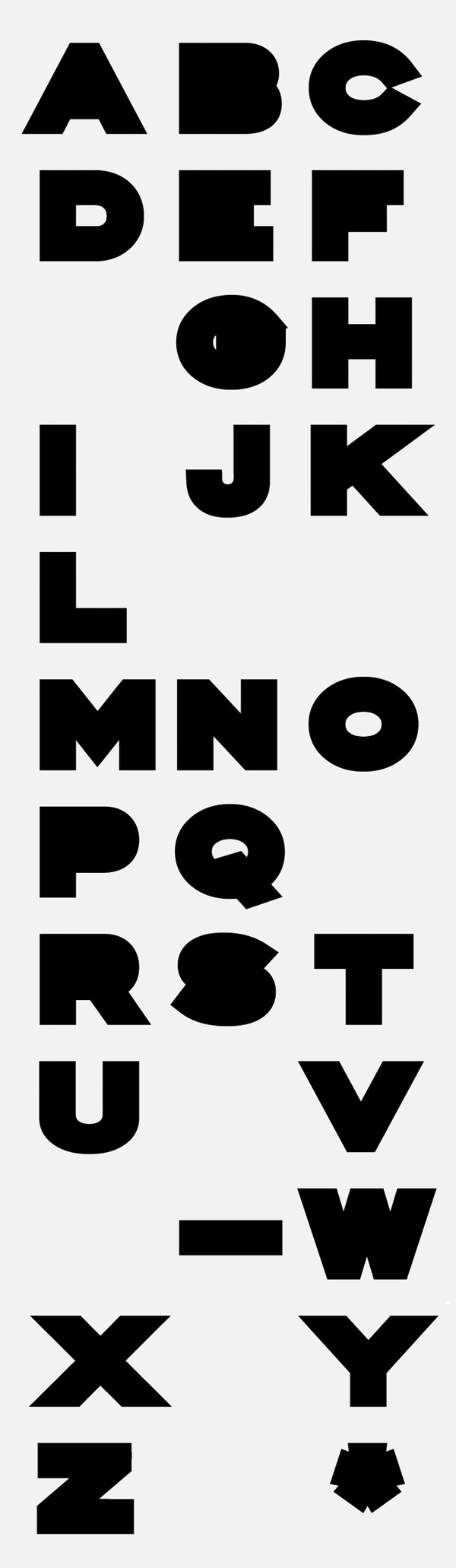 Typography inspiration example #152: Portfolio of Vincent Lowe #typography