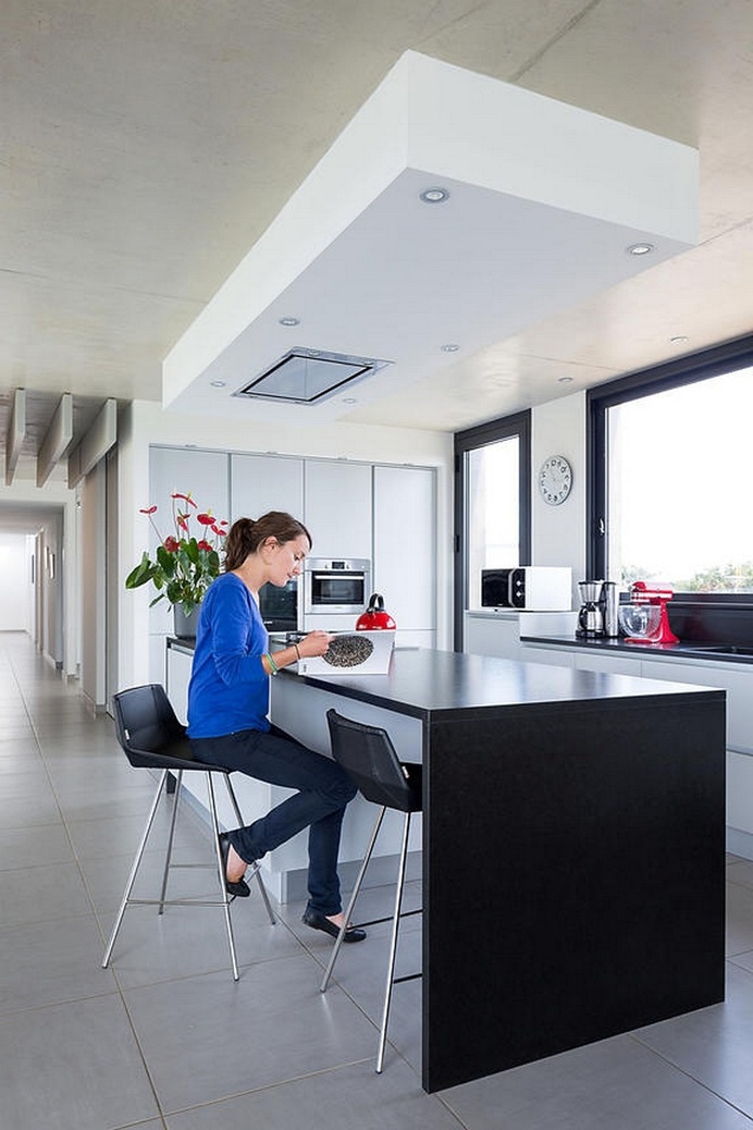 Maison Noire Kerenoc anArchitecte Agence 11