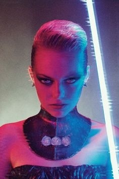 Neon Fashion Photography