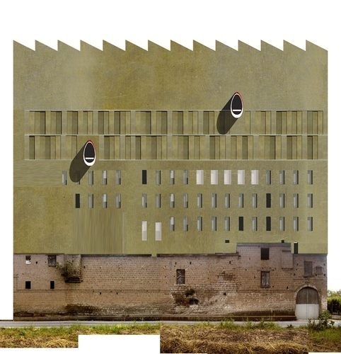 Beniamino Servino — Padiglione Italia. Innesti/ Grafting - Ambienti taglia e incolla #drawings #architecture #facades