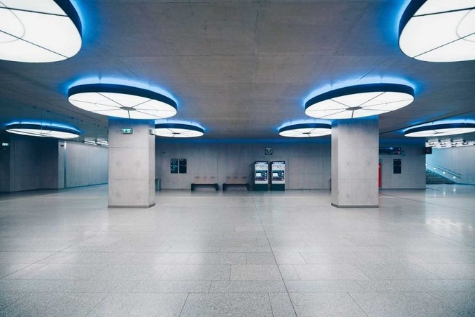Underground Symmetry: Geometric Shapes in The Subway of Budapest by Zsolt Hlinka