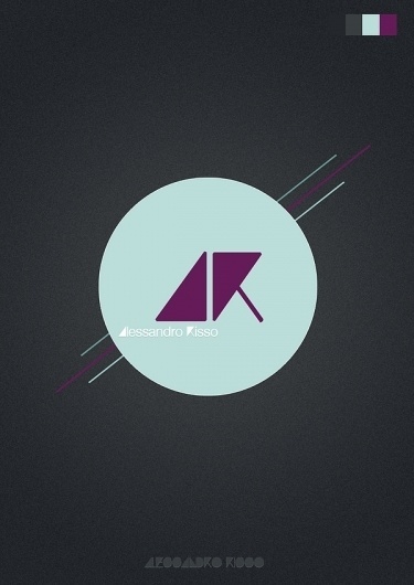 Alessandro Risso on the Behance Network #logo #brand #poster