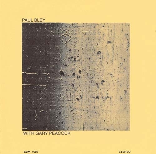 Images for Paul Bley With Gary Peacock - Paul Bley With Gary Peacock #album #yellow #minimalism #cover #ecm #helvetica #records