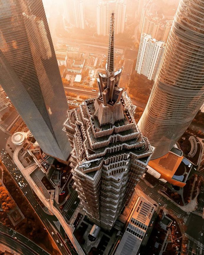 Shanghai From Above: Moody Drone Photography by Mark Siegemund