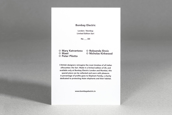 bombay electric colorful packaging color fade branding visual corporate identity fashion box minimal luxury deluxe design inspiration by des