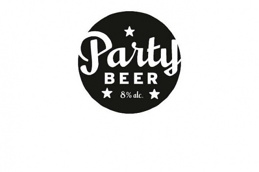 PARTY BEER - STEFAN TOSHEFF IMAGE MAKER #beer #design #tosheff #stefan #logo