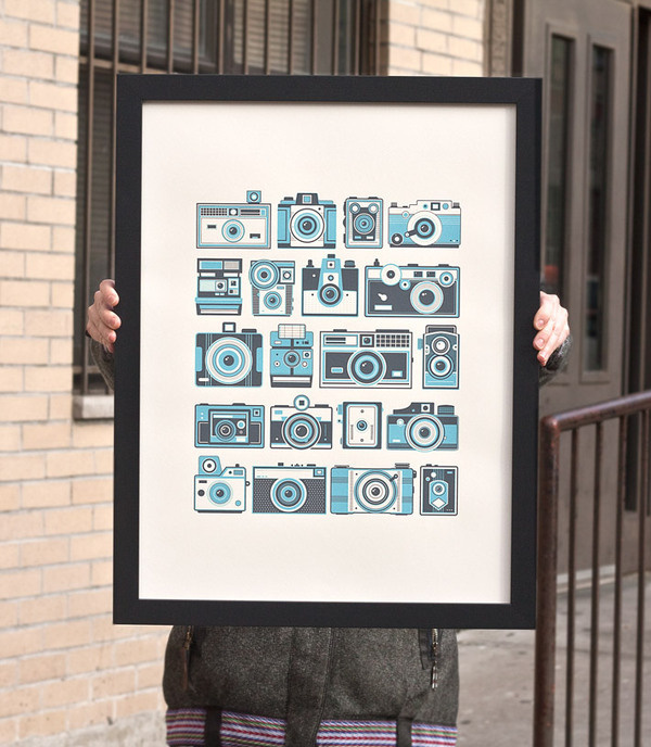 camera_poster_pin #illustration #cameras