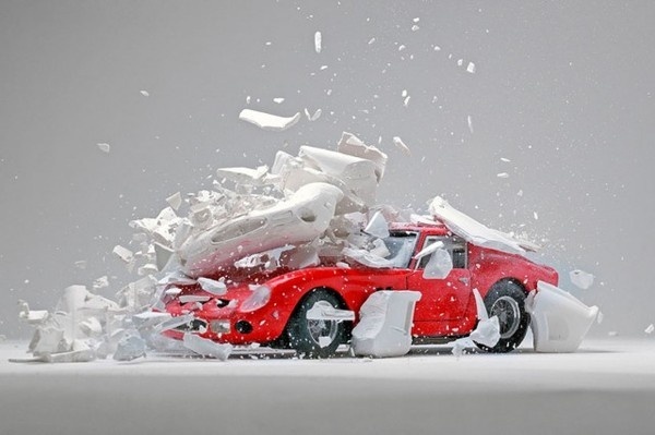 Exploded Cars by Fabian Oefner10 #explosion #car #art