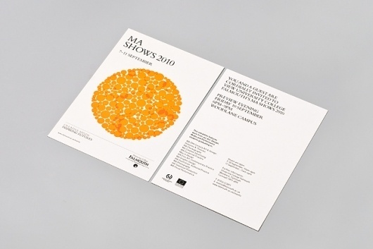 University College Falmouth MA Show Identity and Communications Materials 2010 | Two #two #design #graphic #poster