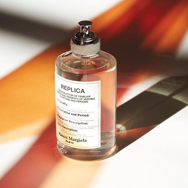 'At the Barber's': The creaking of a sign swaying in the breeze, a shaving brush sliding through soapsuds, the dry friction of a straight r #maisonmargiela #fragrance #replica