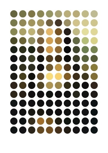 Mona Lisa Remixed #dots #illustration #twitter
