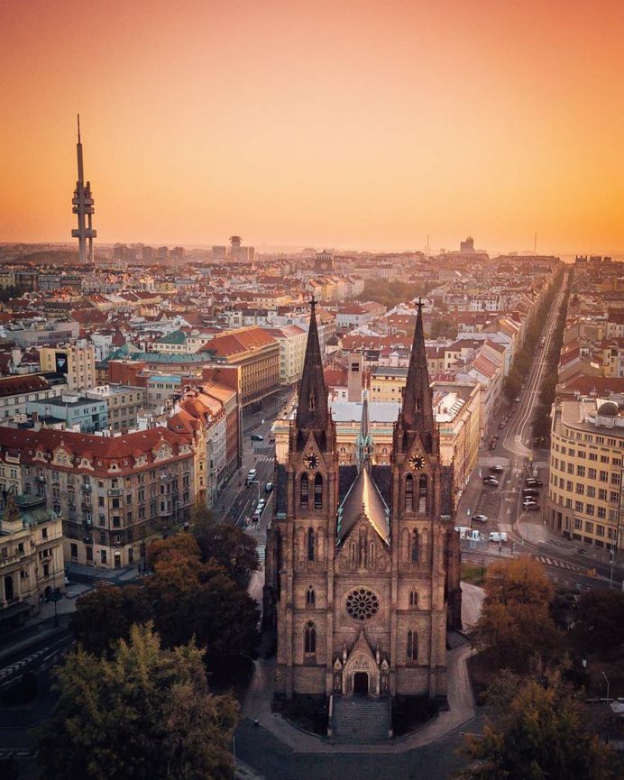 Prague From Above: Travel Drone Photography by Alan Brutenic