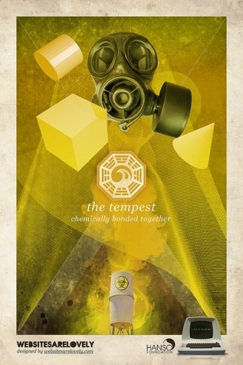 The Tempest | Flickr: Intercambio de fotos #movie #design #graphic #initiative #dharma #vintage #poster #collage #tv #lost