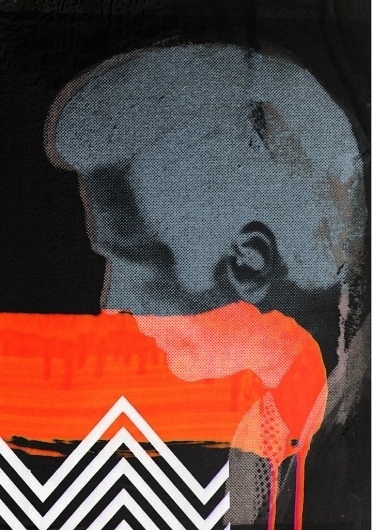 All sizes | Lusine / Every Disguise | Flickr - Photo Sharing! #paint #art #tone #collage #half