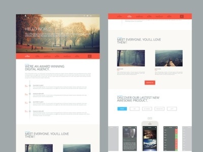 Template Website #banner #web #ui