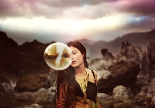 syntheticidea #bubble #photography #girl