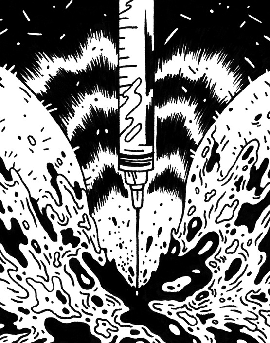 Michael Olivio - MENINGITIS #illustration
