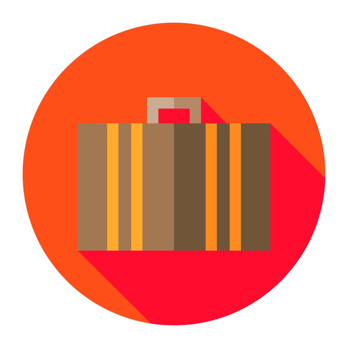 See more icon inspiration related to bag, travel, portfolio, briefcase, , business and suitcase on Flaticon.