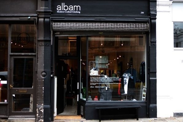 Albam Islington 286, Upper Street, London. #clothing #design #boutique #concept #hipshops #retail #fashion