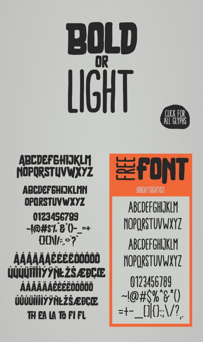 Brother Typeface ~ Display Fonts