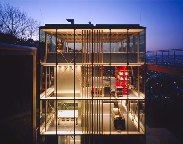 Modern Glass House with Zero-emission #interior #design #architecture