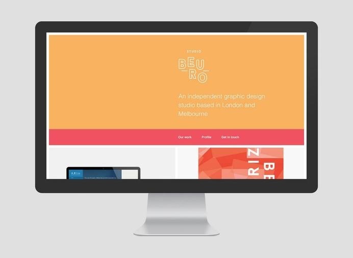Studio Beuro #red #white #site #portfolio #design #yellow #orange #beuro #crisp #clean #digital #studio