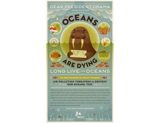 Long Live the Oceans! | Jessica Hische #hische #illustration #jessica #poster #typography