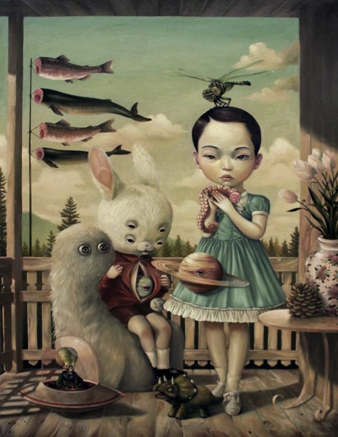 Januari di Utara: Dreamy and Surreal Digital Paintings by Roby Dwi Antono