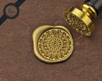 Vintage Pattern - Wax Seal Stamp by Get Marked (WS0278)