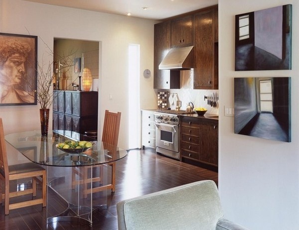Kitchen with portrait painting #decor #kitchen #for #art #paintings