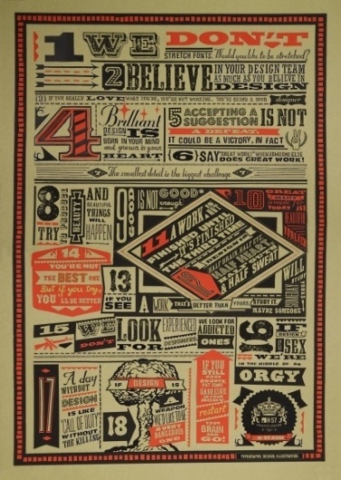 Typography inspiration | #453 « From up North | Design inspiration & news