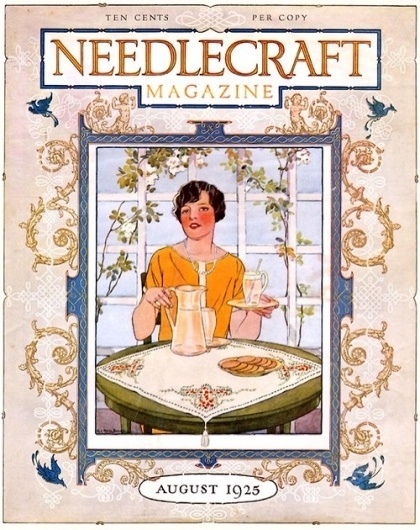 coqueterías - (via laboomeria) #cover #crafts #vintage #magazine