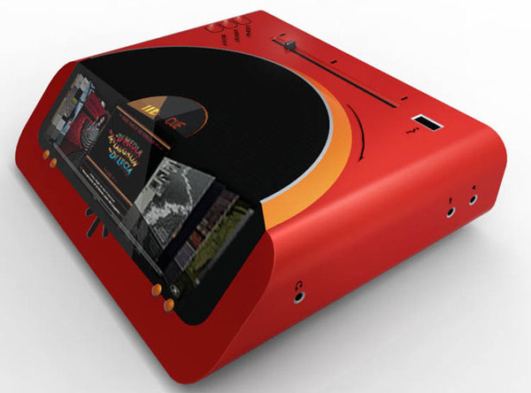 Valentine Turntable #design #futuristic #gadget #concept