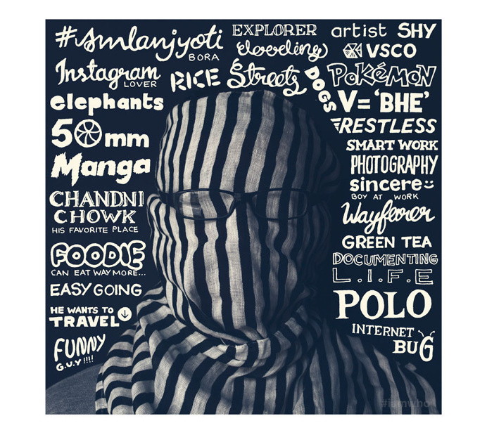 #iamwho is a self initiated project which is all about exploring people and their personalities. #typography #lettering #handlettering #indi