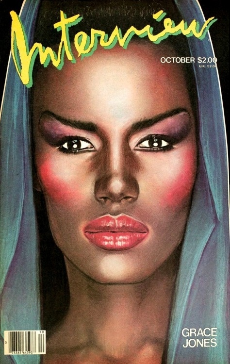 Grace Jones #andy #jones #interview #grace #warhol