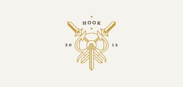 HOOK Clothing #vector #branding #icon #sign #illustration #symbol #logo