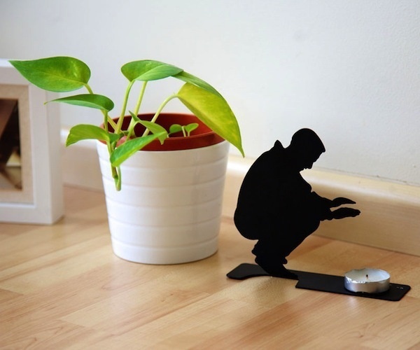Warming Man Candle Holder #gadget #home